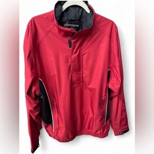 DryJoy by FootJoy Men’s Large Half Zip Golf Pullover Windbreaker